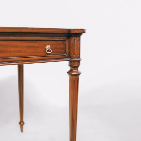 Schreibtisch "Bath" Desk, Writing Table, Tisch mit Lederfläche