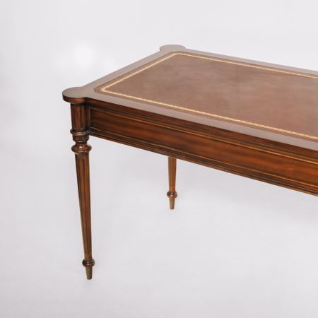 Schreibtisch "Bath" Desk, Writing Table, Tisch mit Lederfläche