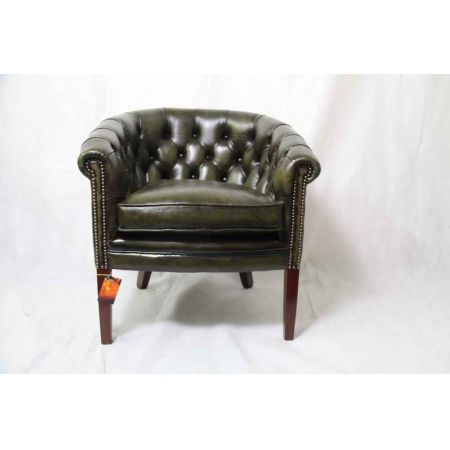 "Victorian Club Chair" Chesterfield Sessel