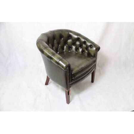 "Victorian Club Chair" Chesterfield Sessel