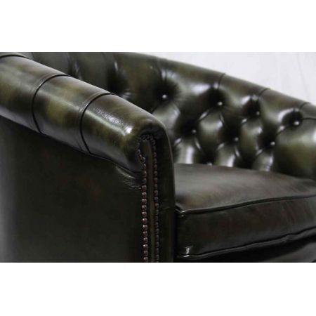 "Victorian Club Chair" Chesterfield Sessel