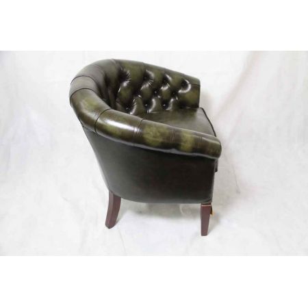 "Victorian Club Chair" Chesterfield Sessel
