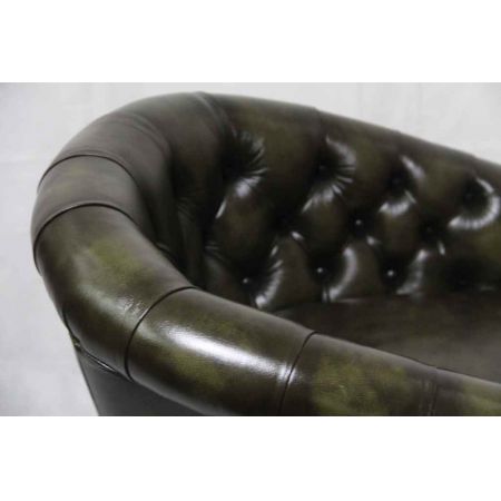 "Victorian Club Chair" Chesterfield Sessel