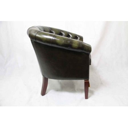 "Victorian Club Chair" Chesterfield Sessel