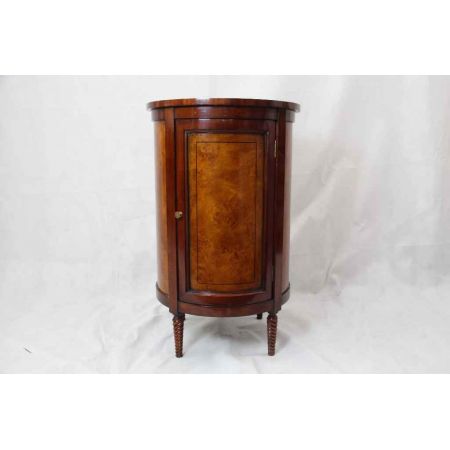 Cylinder Kommode Burl Nussbaum 