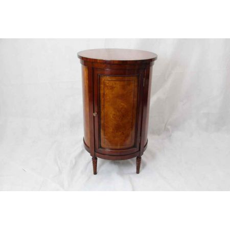 Cylinder Kommode Burl Nussbaum 