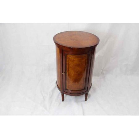 Cylinder Kommode Burl Nussbaum 