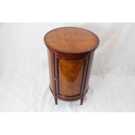 Cylinder Kommode Burl Nussbaum 