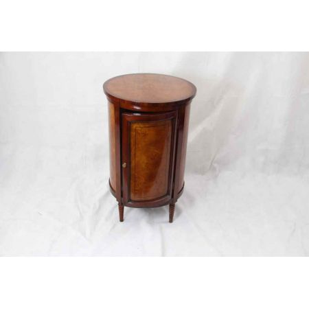 Cylinder Kommode Burl Nussbaum 