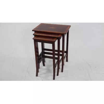 Nest of Table  England 1890 Edwardian Satztische 