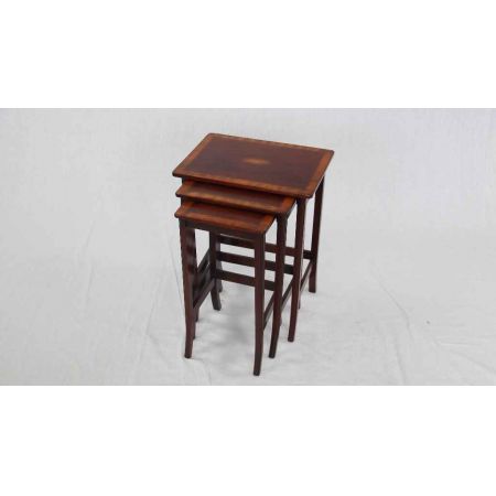 Nest of Table  England 1890 Edwardian Satztische