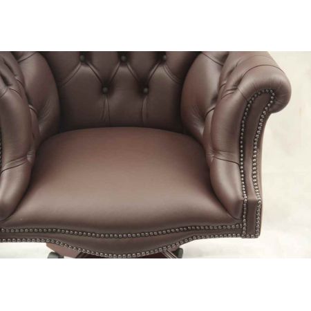 "Director" Chesterfield  Drehstuhl