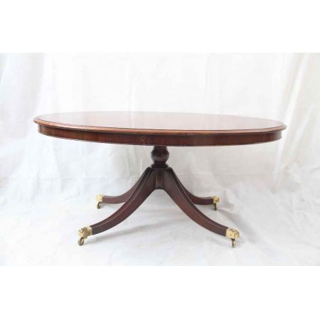 Mahagoni Sofatable/Coutschtisch, handpoliert