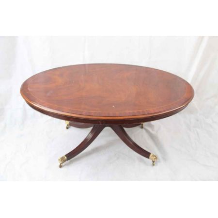 Mahagoni Sofatable/Coutschtisch, handpoliert