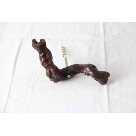 Korkenzieher Wurzelholzgriff