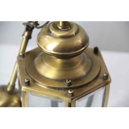 Laterne Messing France  flurlampe 