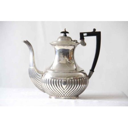 Coffeepot Plated england Kafekanne  versilbert 