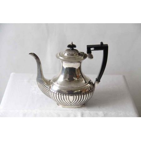 Coffeepot Plated england Kafekanne  versilbert 