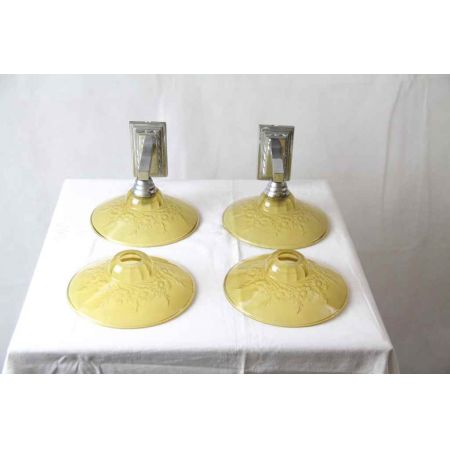 Antike Art deco Wandlampen