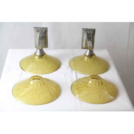 Antike Art deco Wandlampen