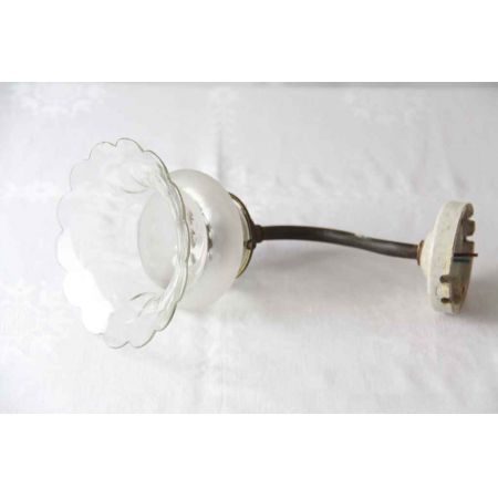 Antike französische Wandlampe