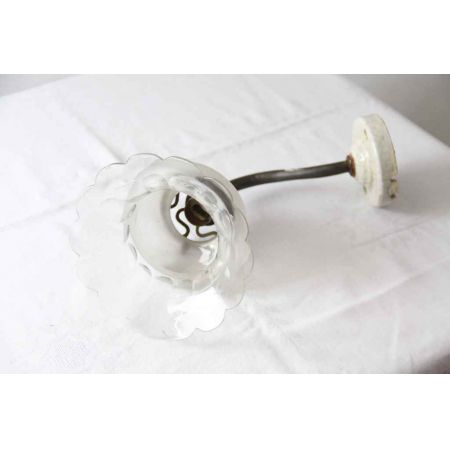 Antike französische Wandlampe