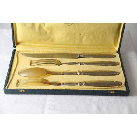 Servierbesteck FRanke 4 teilig in schatulle 