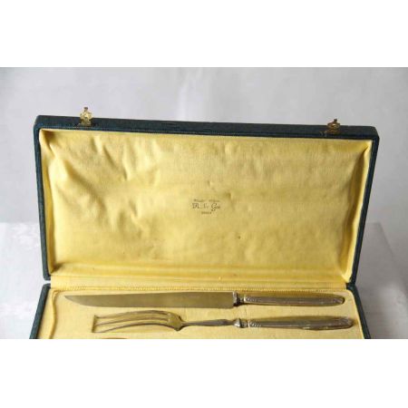 Servierbesteck FRanke 4 teilig in schatulle 