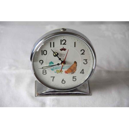 Wecker Hahnmotive France 1950