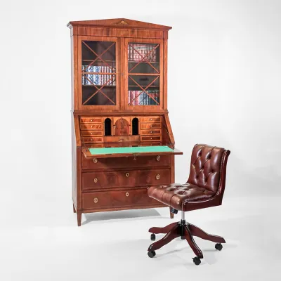 Biedermeier Sekretär aus Mahagoni – Antiker Sekretär ca. 1820