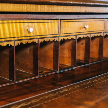 Viktorianischer Breakfront Bücherschrank