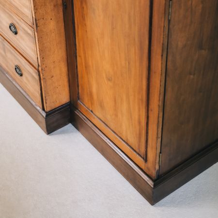 Viktorianischer Breakfront Bücherschrank