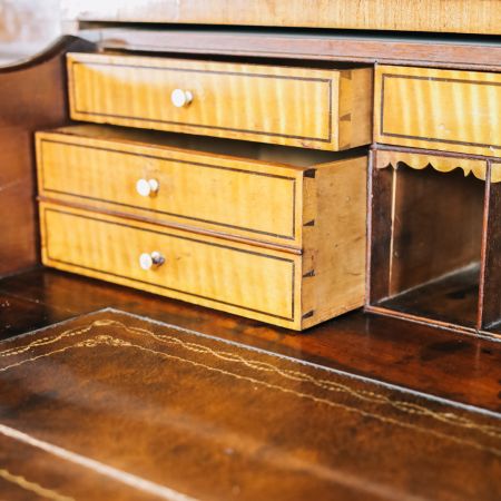 Viktorianischer Breakfront Bücherschrank