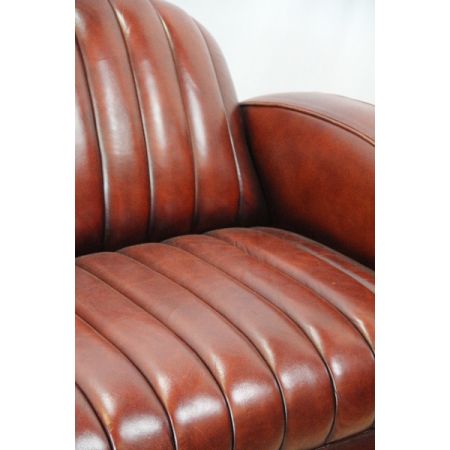 Original französisches Clubsofa "Brooklyn" 3-Sitzer