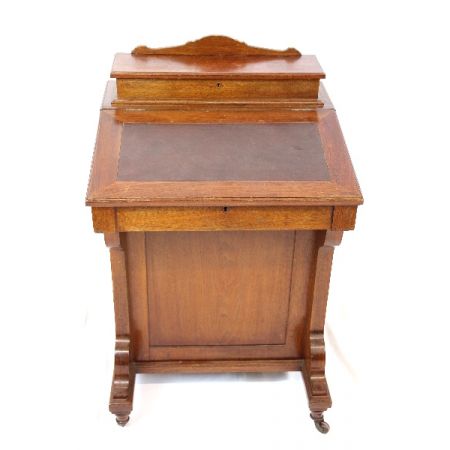 Davenport Schreibtisch Victorian original Massivholz