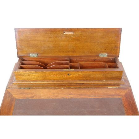 Davenport Schreibtisch Victorian original Massivholz