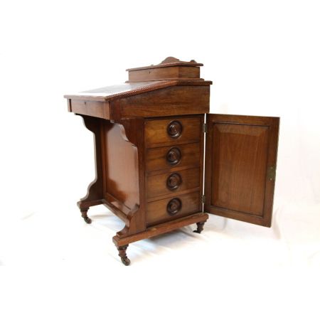 Davenport Schreibtisch Victorian original Massivholz