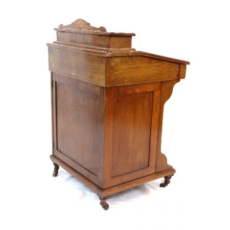 Davenport Schreibtisch Victorian original Massivholz