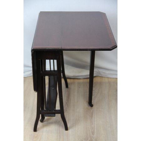 Original englischer Sutherland table aus Mahagoni aus dem Jahr 1890