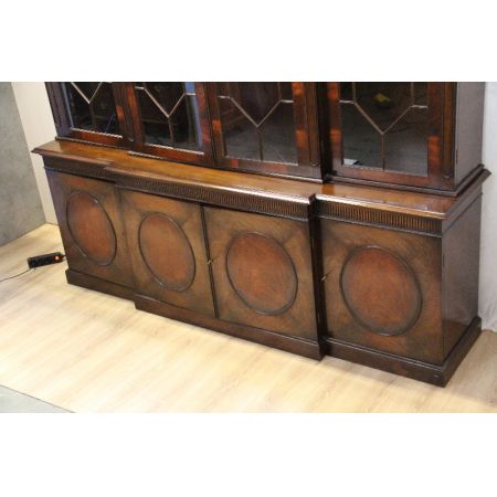 Breakfont Bookcase im Victorian Style Original 1860 aus England