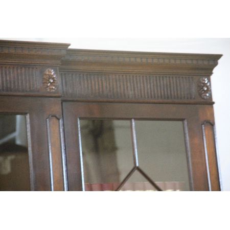 Breakfont Bookcase im Victorian Style Original 1860 aus England