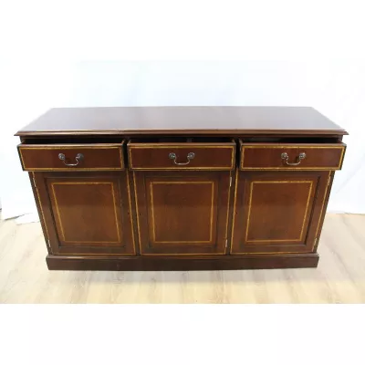 Sideboard aus Mahagoni mit Bandintarsien