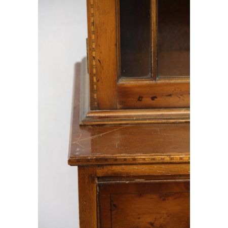 Aufsatzsekretär, Bureau Cabinet, Eibe, aus England