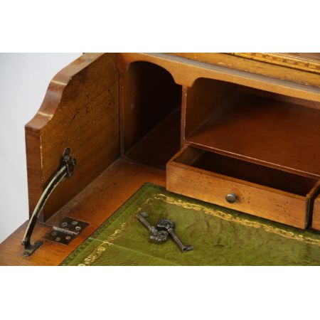 Aufsatzsekretär, Bureau Cabinet, Eibe, aus England