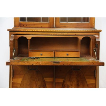 Aufsatzsekretär, Bureau Cabinet, Eibe, aus England