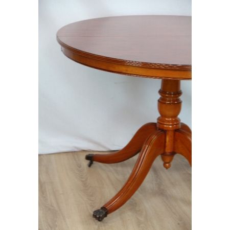 Esstisch  Eibe aussziehbar  Pillartable Patina