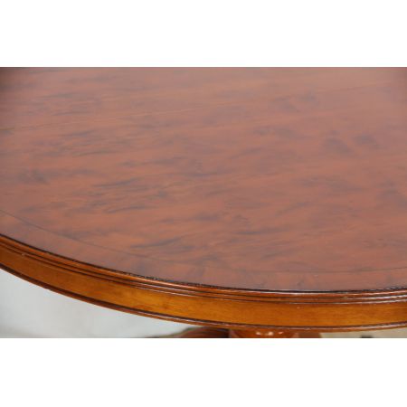 Esstisch  Eibe aussziehbar  Pillartable Patina