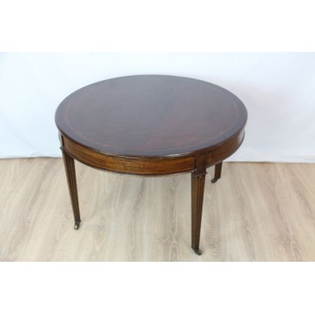 Sofatable Antik Rund Massivholzmahagoni england 1890