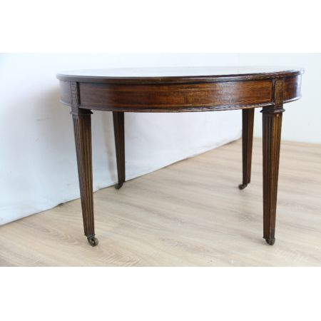 Sofatable Antik Rund Massivholzmahagoni england 1890