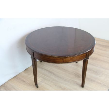 Sofatable Antik Rund Massivholzmahagoni england 1890